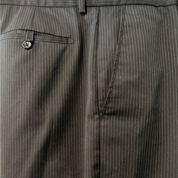 Banana Republic Other - Banana Republic Men's Pinstripe Black & Grey Dress Pants - 38 x 32